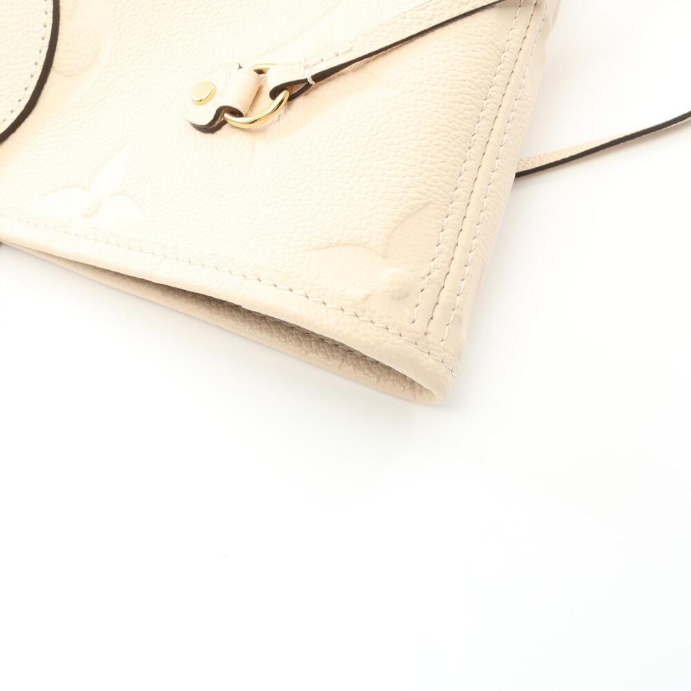 Louis Vuitton Neverfull Tote Bag Leather Monogram Empreinte Ivory White - Picture 7 of 7